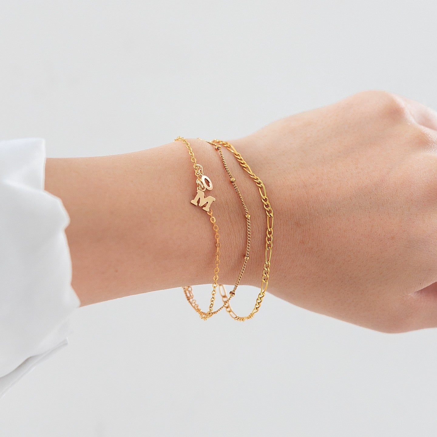 Letter Charm Bracelet