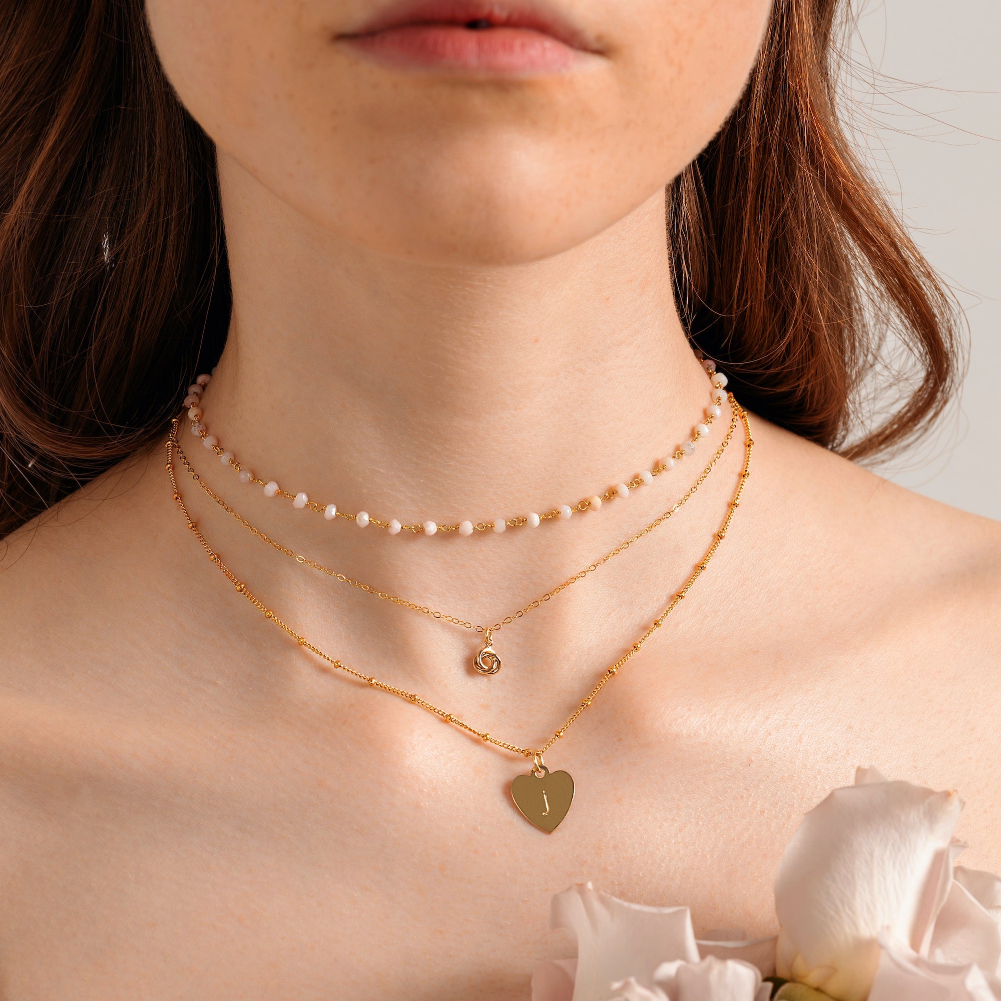 Heart Satellite Necklace
