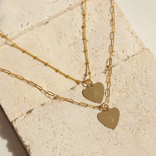 Heart Satellite Necklace