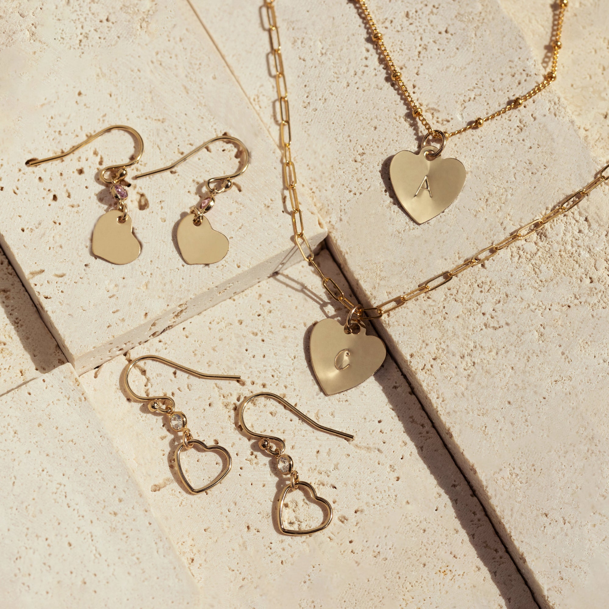 Heart Paperclip Necklace