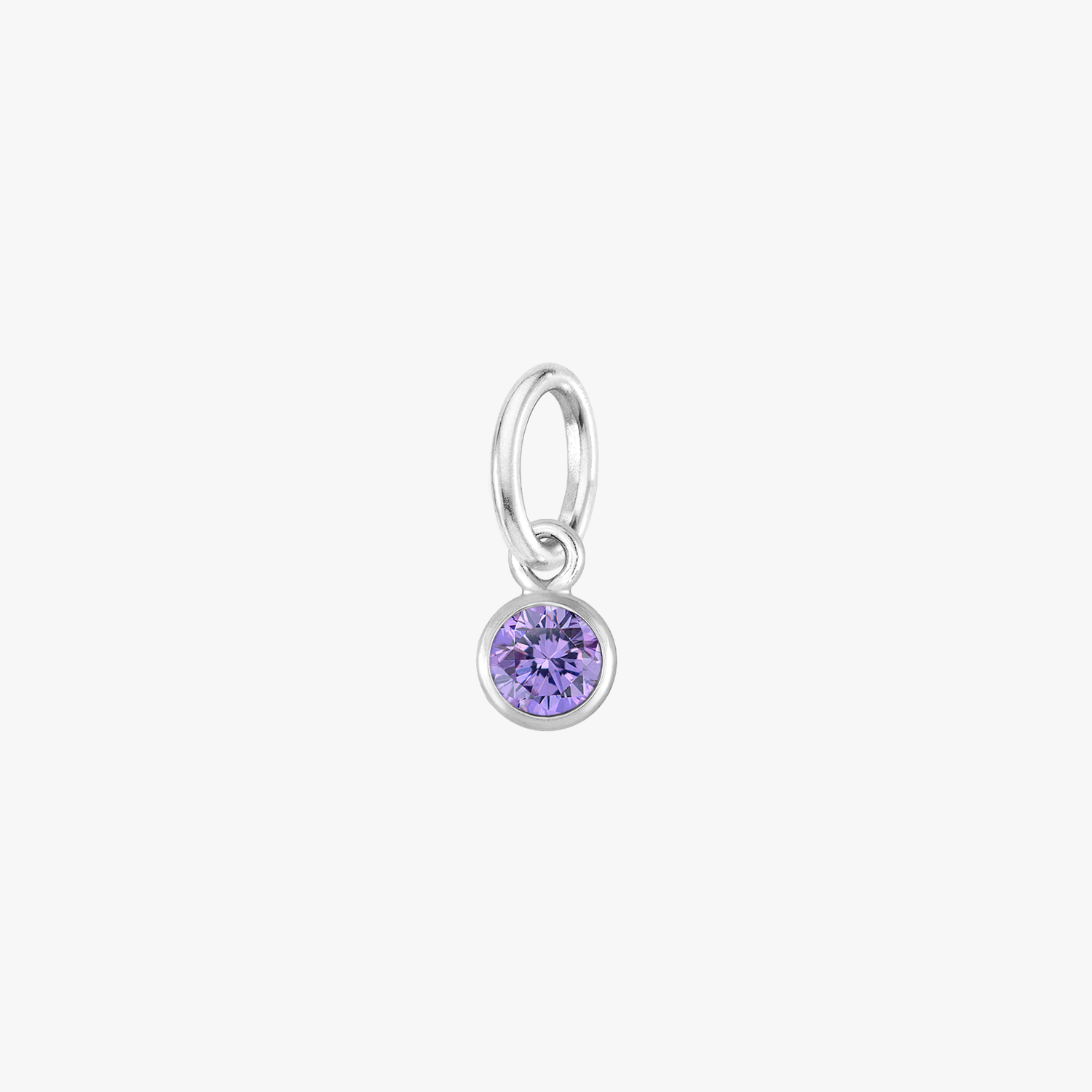 Color:Silver Birthstone Gem:Lavender