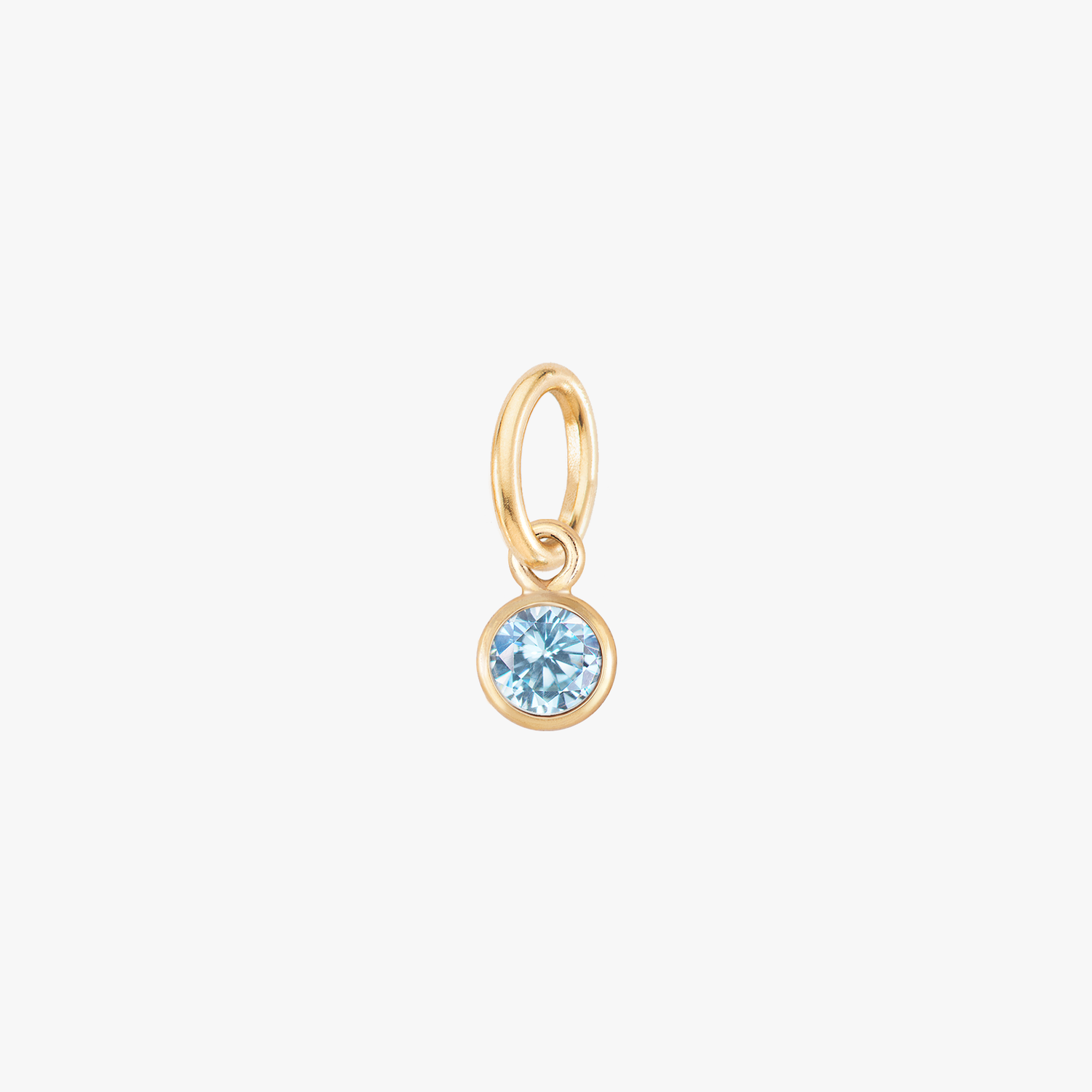 Color:Gold Birthstone Gem:Aqua