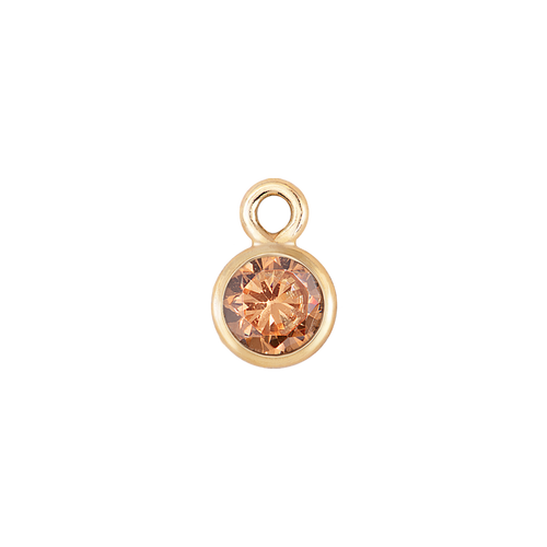 Bezel Birthstones Charms Add On