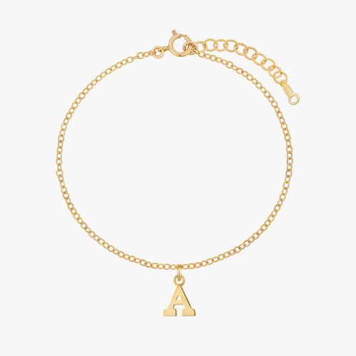 Letter Charm Bracelet