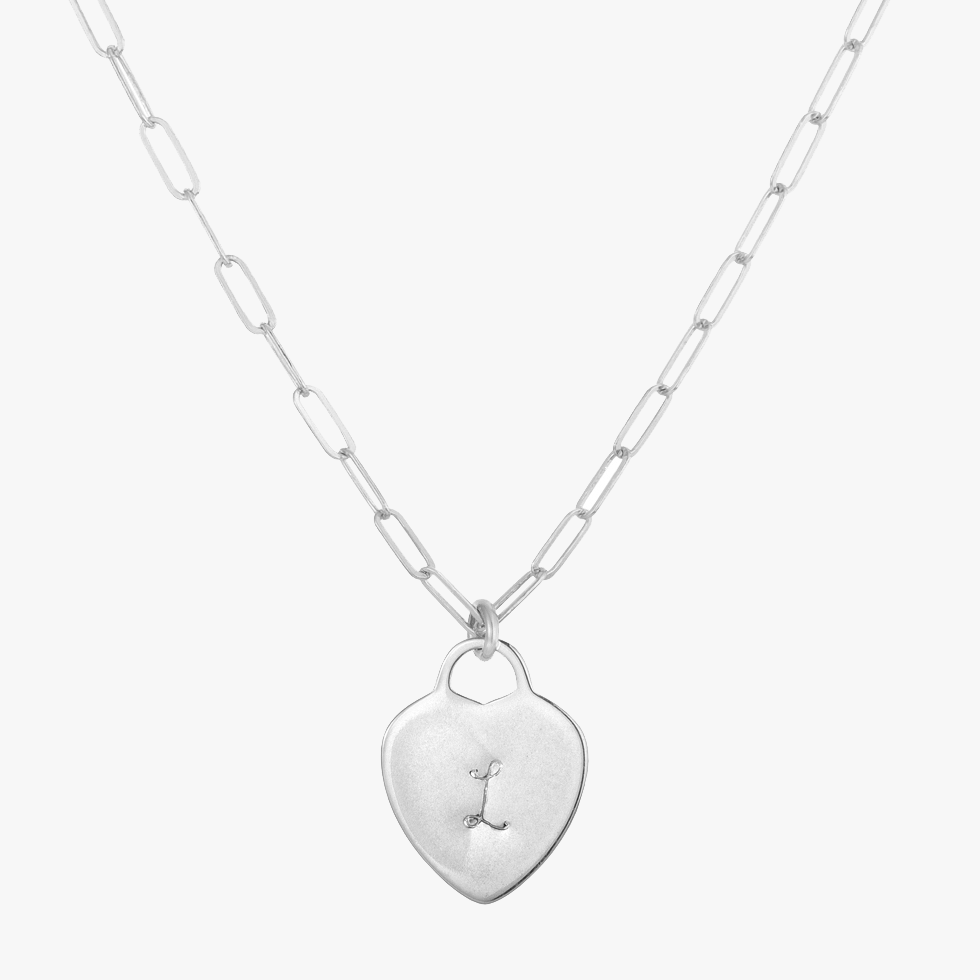 Heart Paperclip Necklace