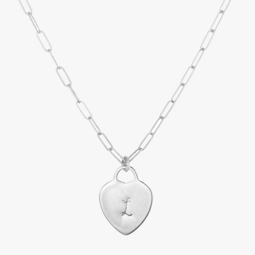 Heart Paperclip Necklace