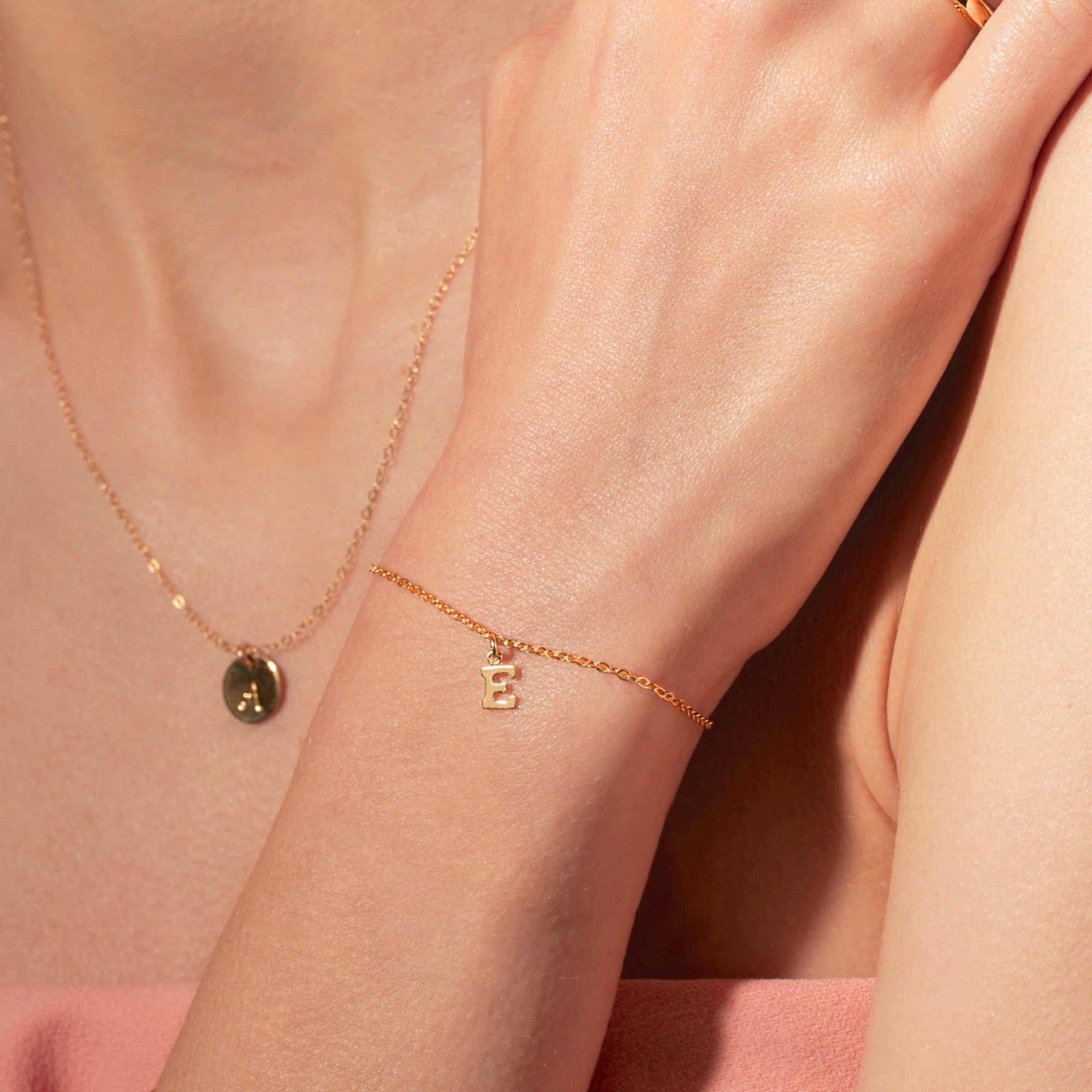 Letter Charm Bracelet