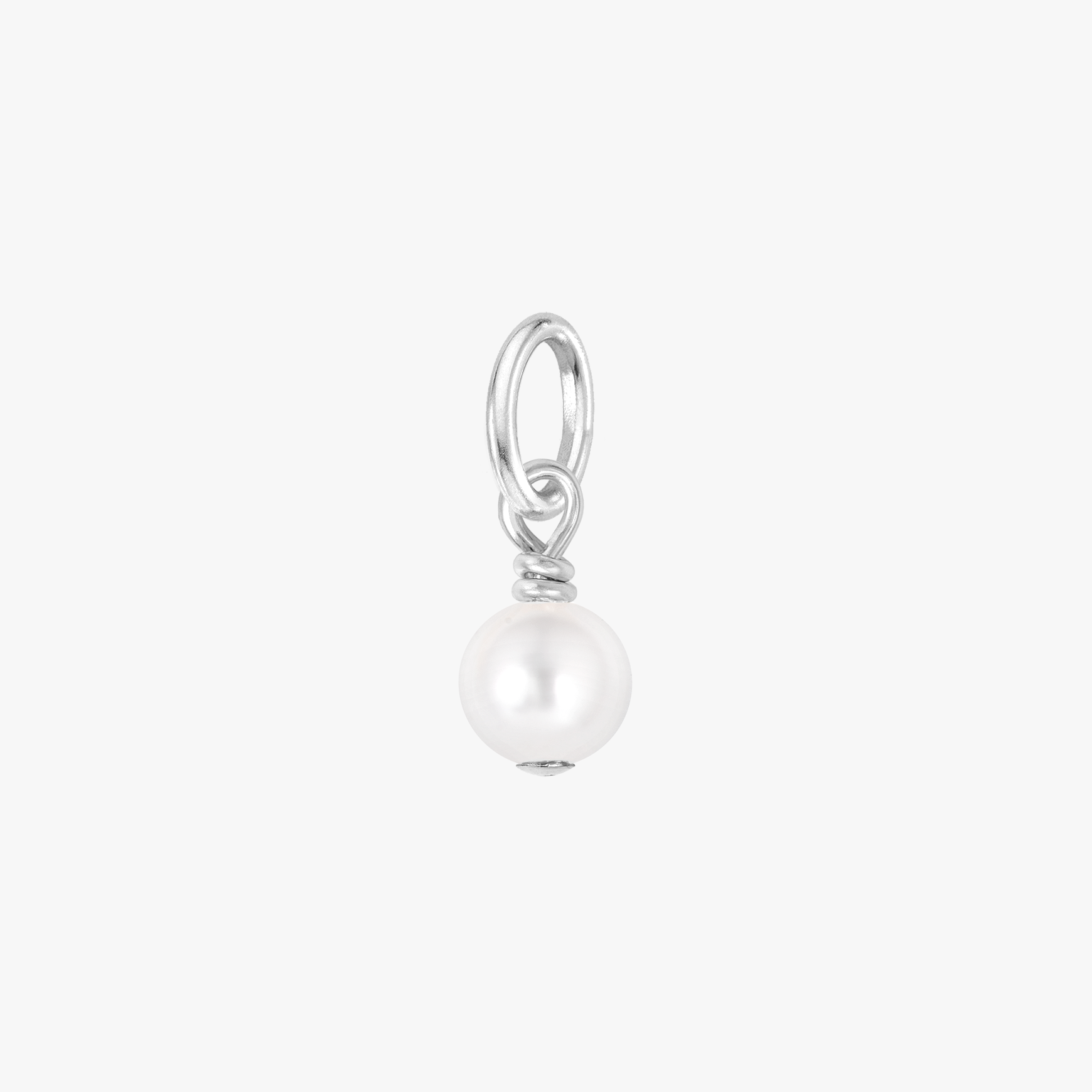 Color:Silver Birthstone Gem:Pearl