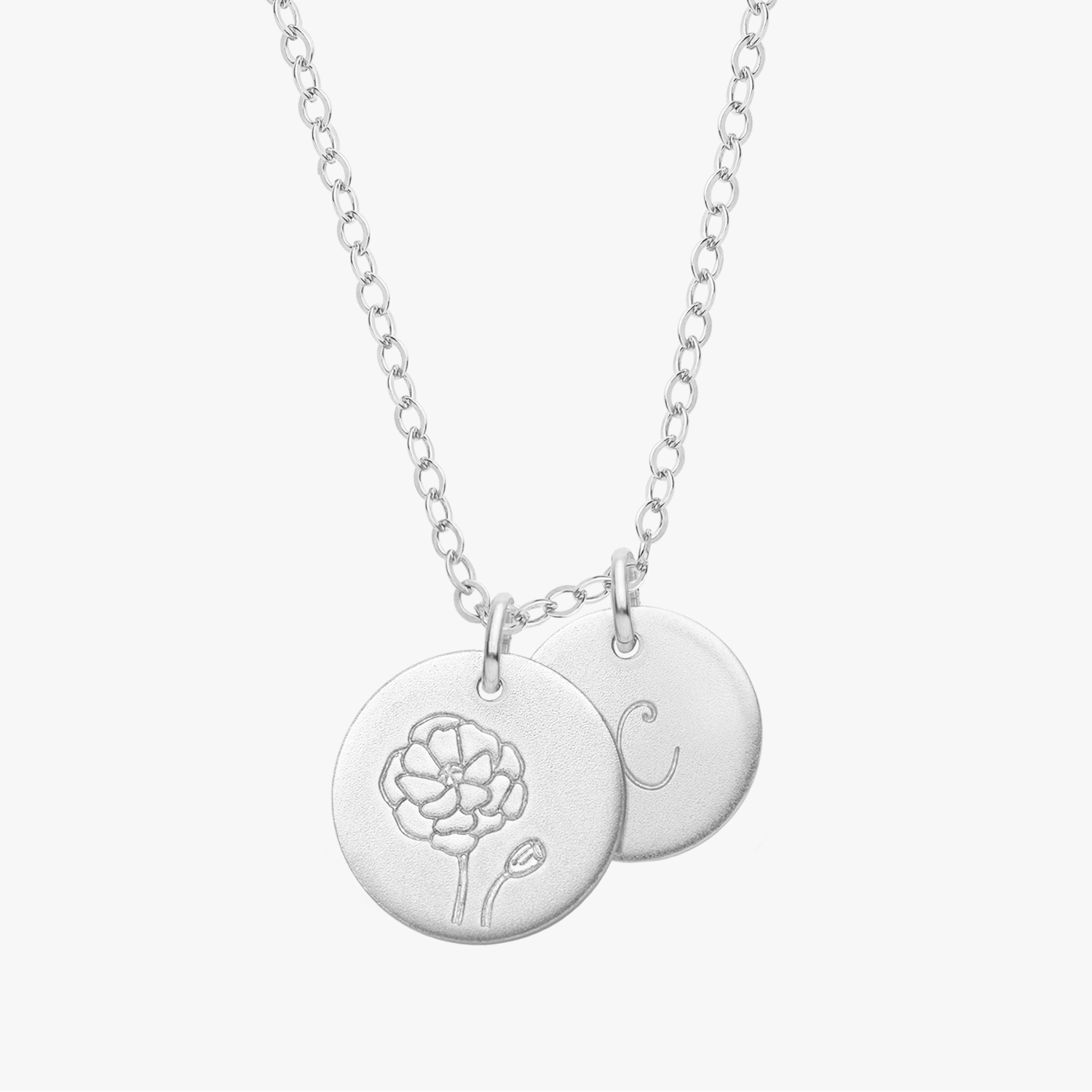 Birth Flower Necklace