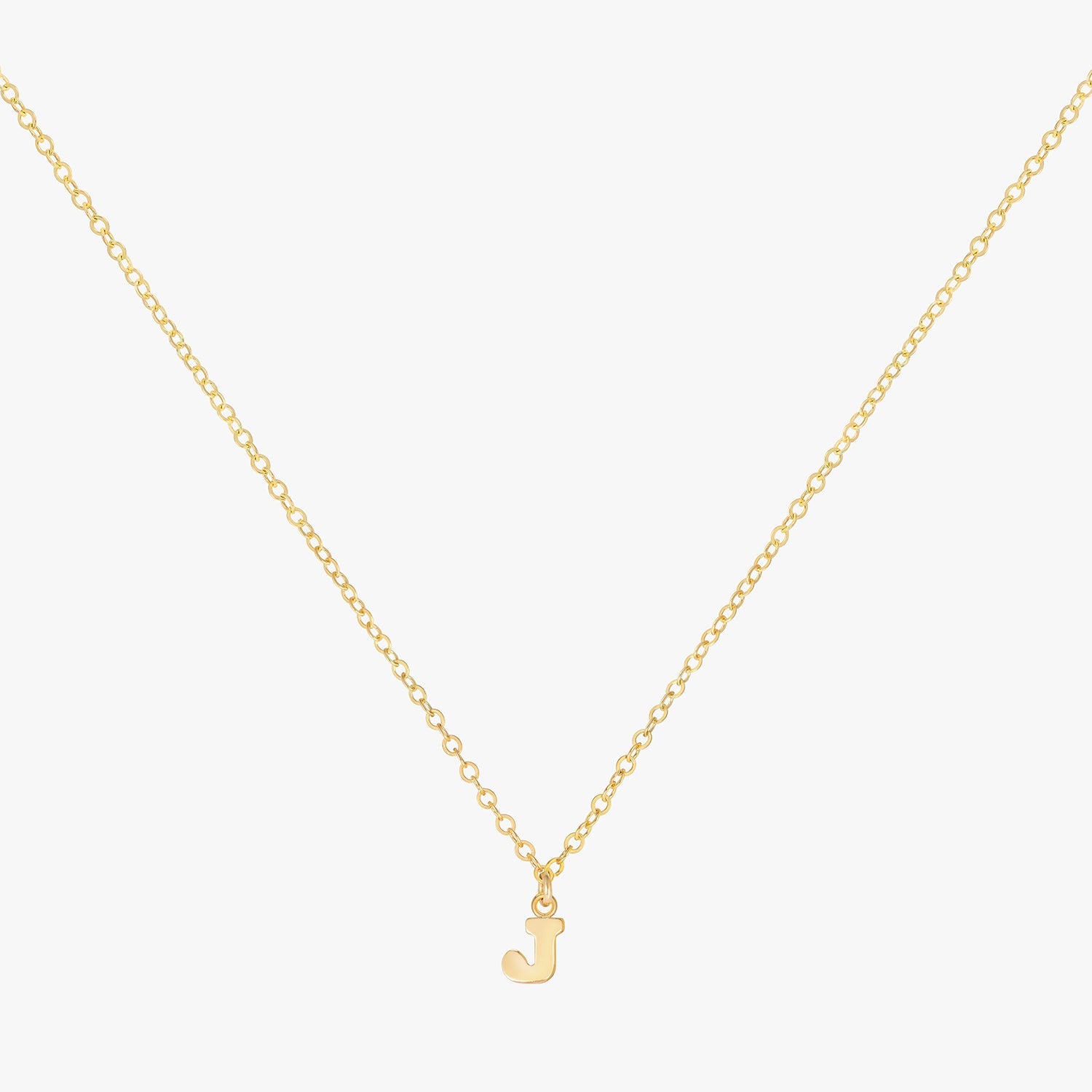 Letter Charm Necklace
