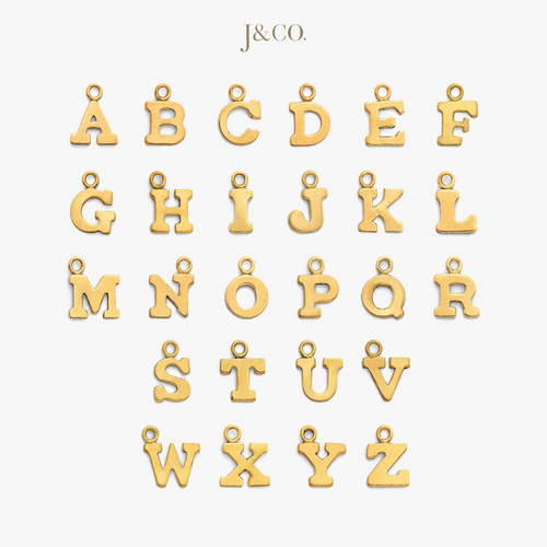 Letter Charm Bracelet